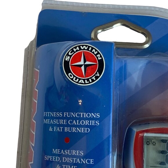 Schwinn 17-Function Bike Cycle Computer Backlit Screen NEW Speed Distance Time - Picture 3 of 11